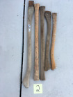 Vintage Lot of 5 Axe Hickory Cutoff Handles  Repurpose for Crafts 24