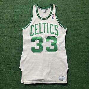 Vintage 80’s Larry Bird Boston Celtics MacGregor Sand-Knit White Jersey X-Small