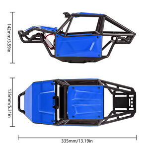 Rock Buggy Body Shell Chassis Kit for 1/10 RC Car Axial SCX10 90046 UTB10 Capra