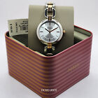 NEW AUTHENTIC FOSSIL WOMEN'S WATCH KERRIGAN CRYSTALS ROSE GOLD SILVER BQ3341