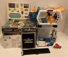 VINTAGE 1976 MEGO MICRONAUTS ASTRO STATION 100% COMPLETE W/ BOX PAPERS STICKERS