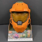 Mega Construx Halo Zone Control Orange Spartan Helmet Set With Figures - New