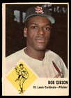1963 Fleer #61 Bob Gibson VG-EX Cardinals