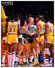 NBA Boston Celtics Larry Bird LA Lakers Kareem Abdul-Jabbar Upset 8 X 10 Photo