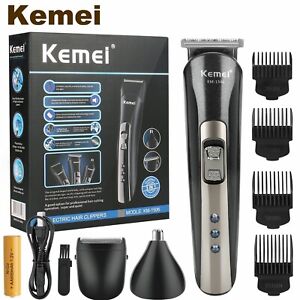 Kemei Professional Hair Clippers Cordless Trimmer Beard Cutting Machine Barber