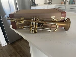Custom Raw brass XO 1602 Professional Trumpet
