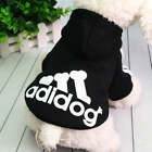 Small Medium Pet Dog Warm Fleece Jumpsuit Hoodies Clothes Coat Puppy Shirt Sweat