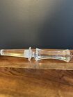 Mikasa Crystal Faceted Wine Bottle Stopper, 6.25” Tall Crystal Stopper Mint!