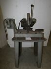 Unbranded Chop Saw with Roller Conveyor