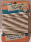 Jewel Elastic Original Packages Vienna Oval Elastic #1083 White 3 YDS