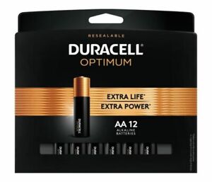 New ListingDuracell Optimum AA Alkaline Battery - Pack of 12