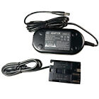 AC Power Adapter Charger For Canon ACK-E2 DR-400 EOS 5D 10D 50D +Microfiber