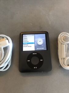 Apple iPod Nano 3rd Generation Black (8 GB) New Battery. New LCD