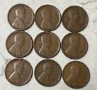 New Listing9—Different TWENTIES. D&S. Lincoln Wheat Cents.   9  COINS.