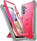 For Samsung Galaxy A32 5G Case | Poetic [Built-in-Kickstand] Rugged Cover Pink