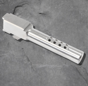 Glock 19 Ported Barrel Gen 3 4 5 Steel 9x19 9mm G19 Slide Part 8 Port Compact