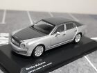 Kyosho Originals Bentley Mulsanne Grey Over Silver 1:64 Scale Mint and Boxed