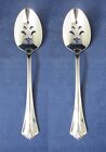 Oneida Stainless Flatware -  WESTGATE -  Slotted Spoons  - SET OF TWO - 