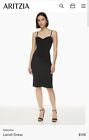 Babaton Aritzia Lariat Dress - NWT Small - Black Bodycon - $128 New