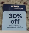 Chewy Pharmacy 30 Percent Off Order Coupon