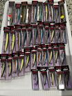 LARGE LOT OF 37 RAPALA HUSKY JERK LURES Bass Pike Walleye Muskie Trout NOS