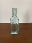 Vintage Embossed bottle H.E. BUCKLEN & CO. 4” DR. KING'S NEW DISCOVERY Chicago
