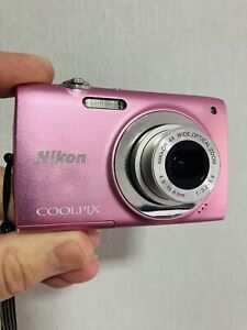 Nikon Coolpix S2500 Digital Camera - 12MP IN PINK Colour! no battery Camera only