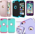 For iPod Touch 6th & 7th Gen - Hard & Soft Hybrid Shockproof Armor Case Cover