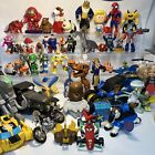 Mixed Lot of 55 Kids Toys - Figures Cars Superheroes