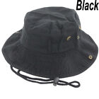 Boonie Bucket Hat Cap 100% Cotton Fishing Hunting Safari Summer Military Men Sun