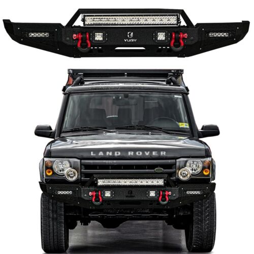 Vijay For 1999-2004 Land Rover Discovery II Front Bumper with Lights (For: Land Rover Discovery)