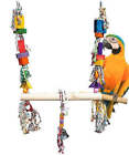 1666 Massive Swing Parrot Bird Toy Cage Perch Cages African Grey Amazon Macaw