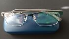 Lacoste L2237 Men's Matte Blue Frame Demo Lens Rectangular Eyeglasses 55MM