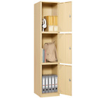 Metal Lockers Steel Storage Bins&Cabinet for School Gym Hotel Employees 1-6 Door