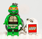 LEGO TMNT Keychain- Michelangelo Grin 850653 Teenage Mutant Ninja Turtles tnt012
