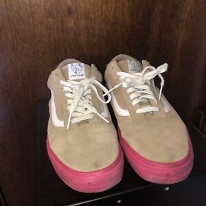 Size 12 - VANS Old Skool Pro Syndicate Golf Wang Wheat/Pink Box Included