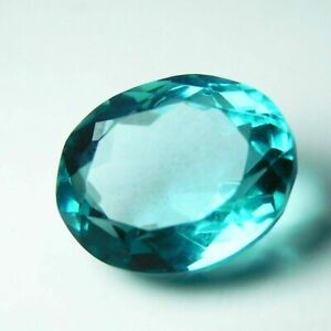 13 Ct Natural Oval Cut Ocean Blue Aquamarine Certified Loose Gemstone A++