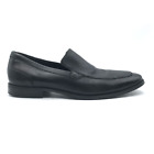 Cole Haan Mens Adams Loafer Dress Shoes Black Leather Apron Toe Slip On 10M