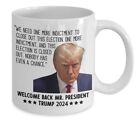 Donald Trump Mugshot Indictment Arrest Quote Mug Shot President 2024 Maga Cup