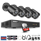 ANNKE 8CH 5MP Lite 5IN1 DVR 1080P Security Camera Security System Outdoor 1TB