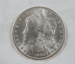New Listing1885-O Morgan Silver Dollar, Uncirculated cond. 90% Silver & a Beautiful coin!!