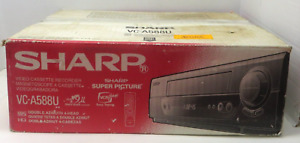 Sharp VC-A588U VCR VHS Cassette Recorder 4 Head VCR  BRAND NEW  SUPER RARE