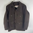 Authentic Filson Mackinaw Wool Cruiser Jacket Brown Size 40 Medium