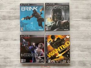SONY PS3 Brink & Dishonored Wanted Shadows of the Damned set from Japan