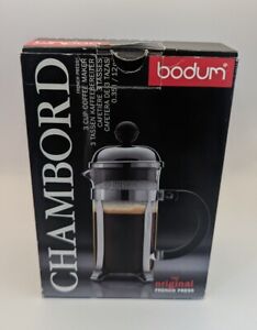 Bodum Chambord 3 Cup 12 Oz The Original French Press Coffee Maker in box