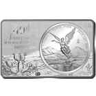 2022 3 oz Silver Reverse Proof Libertad Coin Bar 40th Anniversary w/ Box & COA