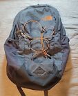 The North Face Jester Backpack Gray With Orange