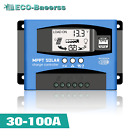 30-100A MPPT Solar Panel Regulator Charge Controller Auto Focus Tracking 12V/24V