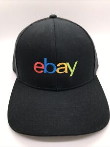 Ebay Open 2023 Swag Ball Cap Mesh Trucker Hat Snapback Black NEW