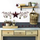 RoomMates Country Stars & Berries Peel and Stick Wall Decals - RMK1276SCS
